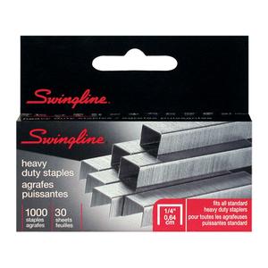 Heavy-Duty 390 Staples - 1/4", 15 - 30
