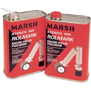 Rolmark Inks - 1 Quart, Black, Quart