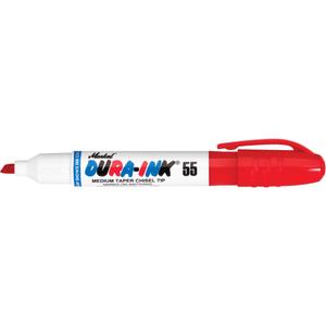 Dura-Ink® Marker #55 - Red, Green, Chisel, High-Intensity Felt Tip, Markal® Dura-Ink®