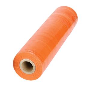 Stretch Wrap - 18", 1000', 80 Gauge (20.3 micrometers), Orange, Red, 4