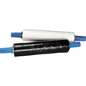 Stretch Wrap - 18", 1000', 80 Gauge (20.3 micrometers), Opaque White