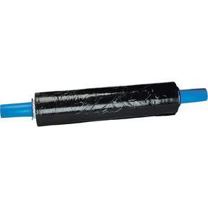 Stretch Wrap - 18", 1000', 80 Gauge (20.3 micrometers), Opaque Black