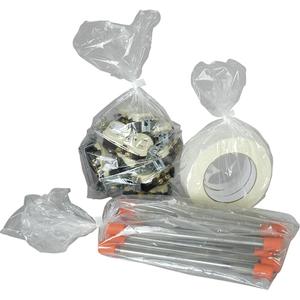 Poly Bags - Open Top, 18", 7", 1 mils, 9 lbs., 3", 500