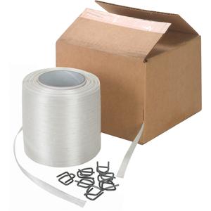 Bonded Cord Strapping - Polyester, 1/2", 750', 600 lbs.