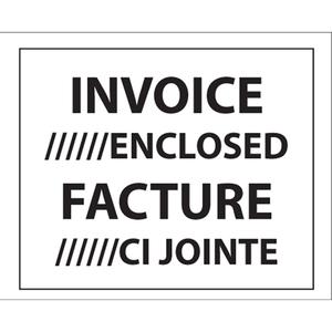 Packing List Envelopes - Backloading, 4", 5", 4 1/4" x 5 1/2", 1000, Case