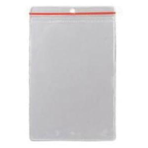 Zip Lock Protective Envelopes - Package, 10, Clear, 8.5", 5.5"