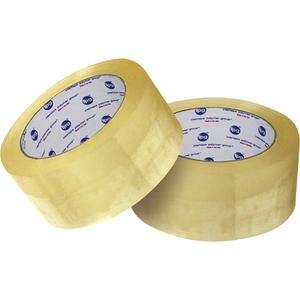 Box Sealing Tape - Hot Melt, 48 mm (1-22/25"), 100 m (328'), 2 mils, 7151QT, 36, Polypropylene