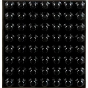 3M™ Bumpon™ Rubber Bumper - 0.20" x 0.44", 0.10" x 0.40", 0.12" x 0.50", 0.38" x 0.75", Black, Rubber, 3000