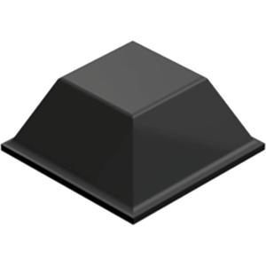 Bumpon™ Protective Bumpers - 0.23" x 0.50", Grey, Urethane, 3000