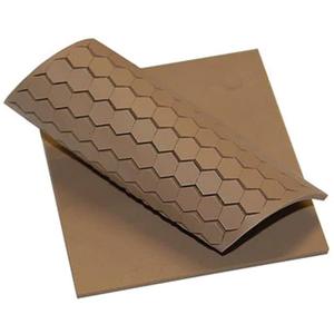 Bumpon™ Protective Bumpers - 0.125" x 0.433", 0.63" x0.433", Brown, Urethane, 3000