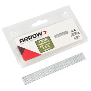 Staples for Arrow & Aurora Staple Guns & Hammer Tackers - 5/8", Plain, NAILS FOR ARROW NAIL GUNS, 1.2 mm, Smooth