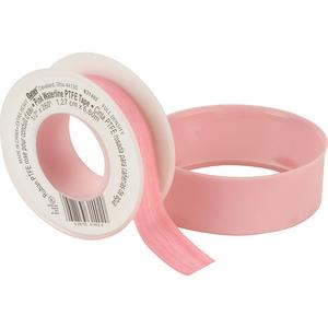 Teflon® Tape - Water Lines Thread - 1/2", 260", Pink, 50