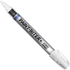 Paint-Riter®+ Detergent Removable Paint Marker - White, Yellow, Red, Black, Blue, Green, Liquid, 0°F - 150°F (-18°C - 66°C), 48, Marker