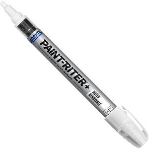Paint-Riter®+ Water Removable Paint Marker - White, Yellow, Red, Black, Blue, Green, Liquid, 0°F - 150°F (-18°C - 66°C), 48, Marker
