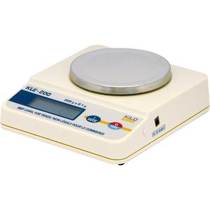 Economy Precision Scales - 200 g, 0.1 g, 7" W x 9 3/4" D x 2 1/2" H, Not Legal for Trade, 4.6" diameter, 1 Year