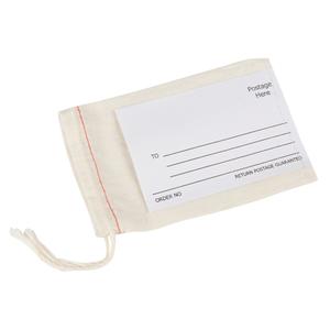 Cloth Mailing Bags with Tag - 5", 3", Cotton
