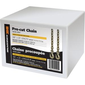 Chains - 20' (6 m), 6600 lbs./3000 kg, 70, 3/8", 20'