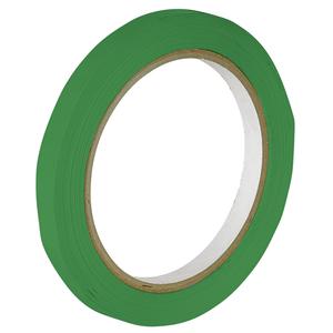 Bag Sealing Tape - 9.525 mm (3/8"), Green, 66 m (216'), 3/8" x 216' PVC Tape