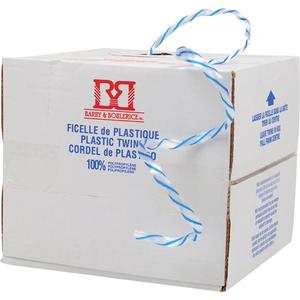 Ropes - Polypropylene - Polypropylene, 5250', Transparent with Blue Tracer, 240