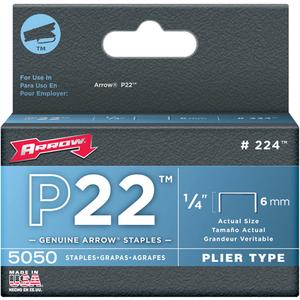 Plier-Type Staples - 1/4", 1/4"