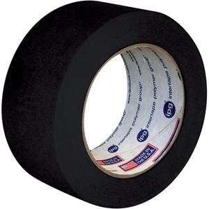 Utility Grade Coloured Masking Tape - 18 mm (3/4"), 24 mm (1"), 48 mm (2"), 55 m (180'), Black, 96