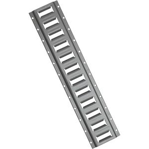 Logistic Track - 10', Steel, Powder Coated, E-Track
