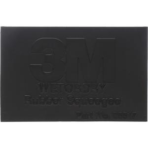 Wetordry™ Rubber Squeegee - 4-1/4", 2-3/4"