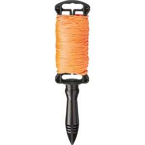 Replacement Braided Line with Reel - Nylon, 250', #18, Orange, 165 lbs.