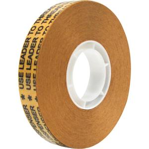 Reverse Wound Acrylic Transfer Tape - 24 mm (1/2"), 33 m (108'), 2 mils