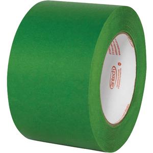 Premium Safe Tack Masking Tape - 72 mm (2-83/100"), 55 m (180.44'), Green, Fine Crepe Paper, Synthetic Rubber, 5-mil, 32 oz./in.