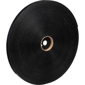 Dual Lock™ Reclosable Fastener - Hook & Loop, 1", 50 yds, Adhesive, Black, Roll, Acrylic, Polyolefin, 1000 hrs., 0.23"