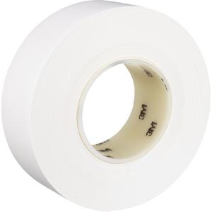Durable Floor Marking Tape 971 - White, Vinyl, 3", 108', 110 PSI, 17 mil