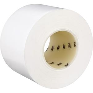 Durable Floor Marking Tape 971 - White, Vinyl, 4", 108', 110 PSI, 17 mil
