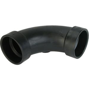 Long Radius 90º Long Elbow Fittings - Hub x Hub, Plastic, 1-1/2"