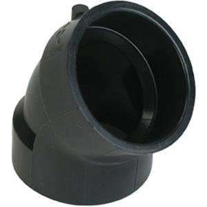45° Elbow Fitting - Hub x Hub, Plastic, 1-1/2"