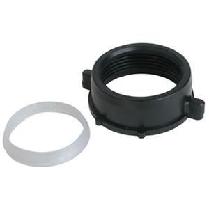 Slip Joint Nut & Washer - Plastic, 1-1/2"