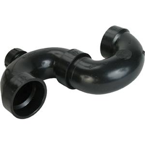 Solvent Cement Joint P-Trap - Standard, Plastic, 1-1/2"