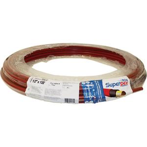 Superpex Hot Water Pipe - Plastic, 250', 0.5"