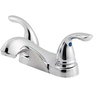 Pfirst Series Centerset Bathroom Faucet - Polished, Traditional, Deck Mounted, 3, 4", 2, 1.2, 1-7/8", 1"