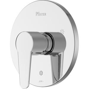 Pfirst Modern Tub Only Trim - 1, Polished Chrome, Lever