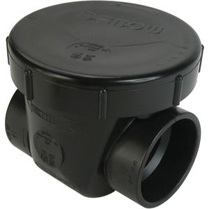 Backwater Valve - ABS Plastic, 1-1/2", Hub x Hub
