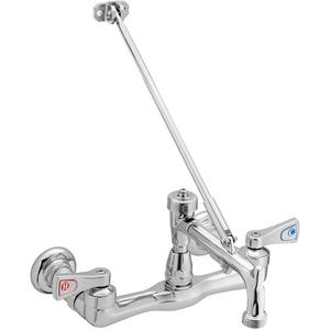 M-Dura™ Wall-Mounted Service Sink Faucet - Chrome, Traditional, Lever, 14", 2