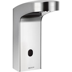 M-Power™ Single Mount Lavatory Faucet - Chrome, Touchless, Deck Mounted, 1, 6-1/2", 0, 4 AA Batteries, 0.5 GPM, 3/8" Compression, CSA B125.1