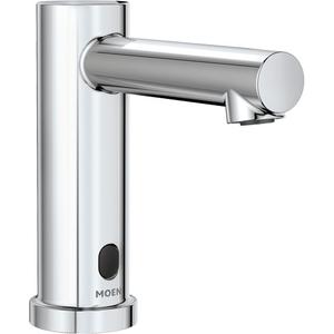 M-Power™ Single Mount Lavatory Faucet - Chrome, Touchless, Deck Mounted, 1, 5-7/8", 0, 4 AA Batteries, 0.5 GPM, 3/8" Compression, CSA B125.1