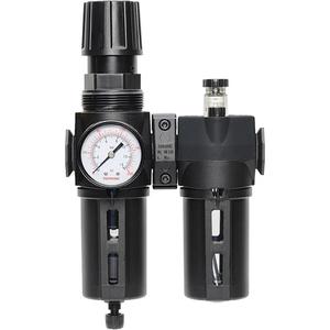 Filter, Regulator & Lubricator Modulair 300 - 1/4" NPT, 35 SCFM @ 100 PSI, 0 - 150 PSI, Polycarbonate, 5.1 fl. oz., 4 to 52 °C, 5 Micron