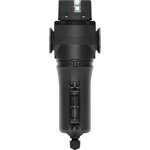 Manual Drain Coalescing Filter with Metal Bowl Modulair 300 - 1/4" NPT, 250 PSI, Manual, In Line/Modular, Oil, 0.01 Microns, 4 to 79 °C, 151 ml, Aluminum, Clear Nylon Sight Glass