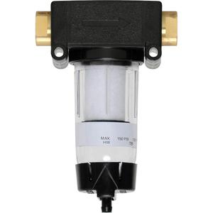 Coalescing Filter - 1/4" NPT, 150 PSI, Manual, Standard, Combination, 0.01 Micron & Large, 4 to 52 °C, 60 ml