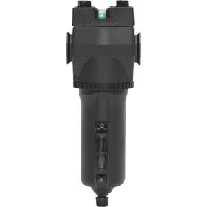 Coalescing Filter with Aluminum Bowl Modulair 400 - 3/4" NPTF, Automatic, In Line/Modular/Standard/Vertical, Oil/Dust/Particles/Combination, 0.01 & Larger