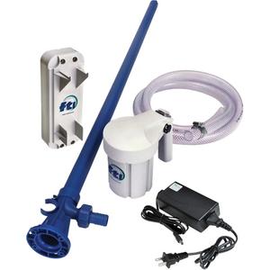 PFP-40 Drum Pump Kit with M3V Motor - Polypropylene/PVDF, Hose Barb, Alloy 625, 2", 40"