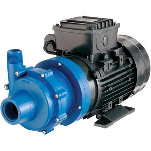 Magnetic Drive Pump with Carbon Bushing - 1", 3/4", 1/2 HP, 31', 5 Years, NPT, 3", 6-Pole